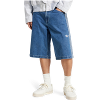 Adidas Firebird Herren Kurze Hosen - Blau - Größe XXS - Baumwoll-Jersey von Adidas