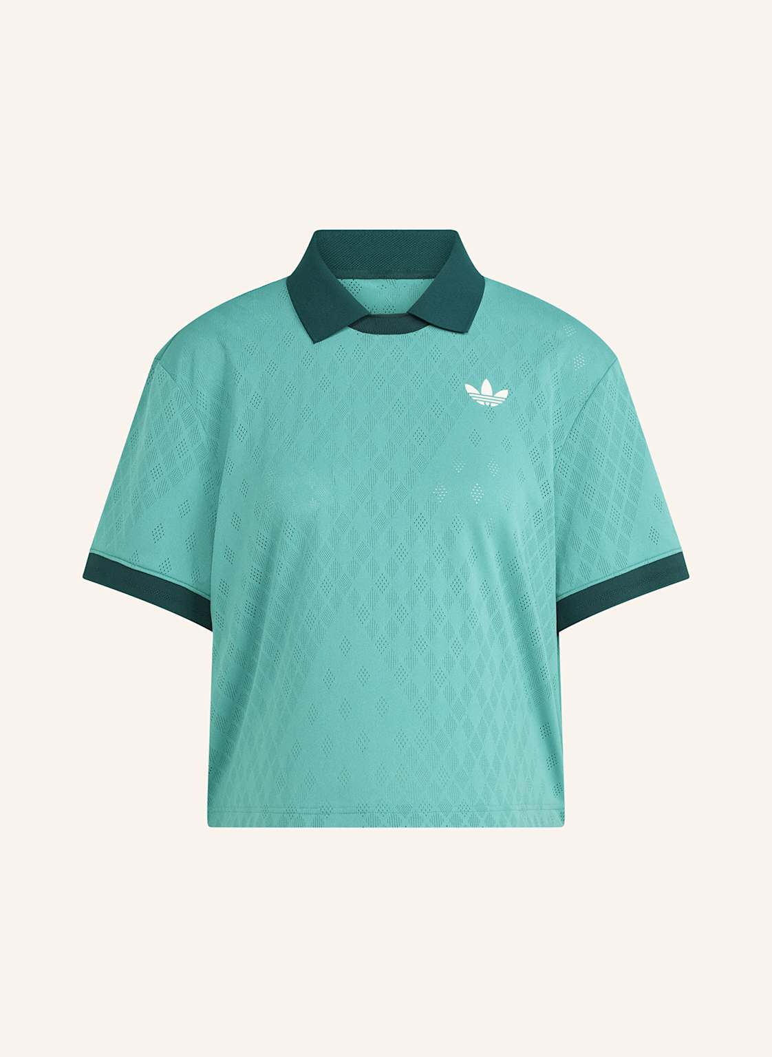Adidas Funktions-Poloshirt Tennis Climacool Polo Pro gruen von Adidas