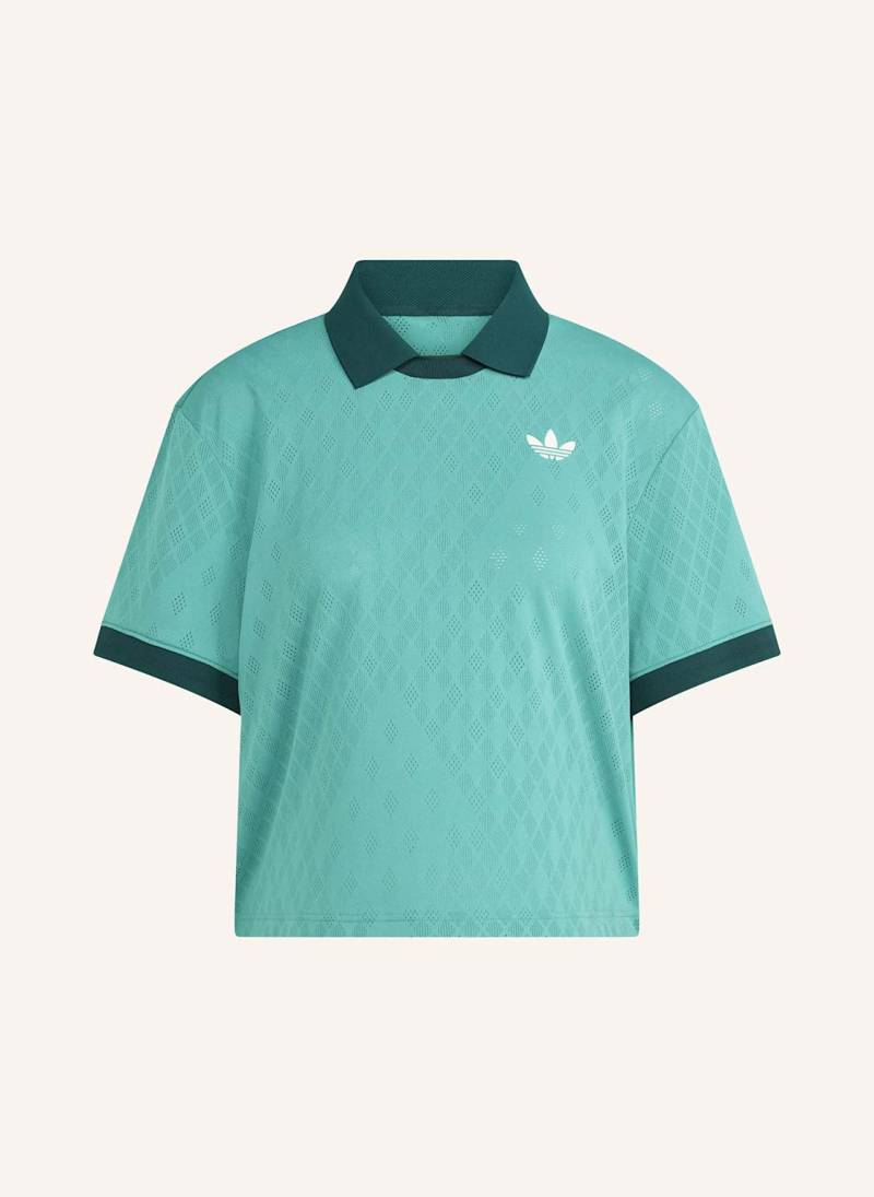 Adidas Funktions-Poloshirt Tennis Climacool Polo Pro gruen von Adidas