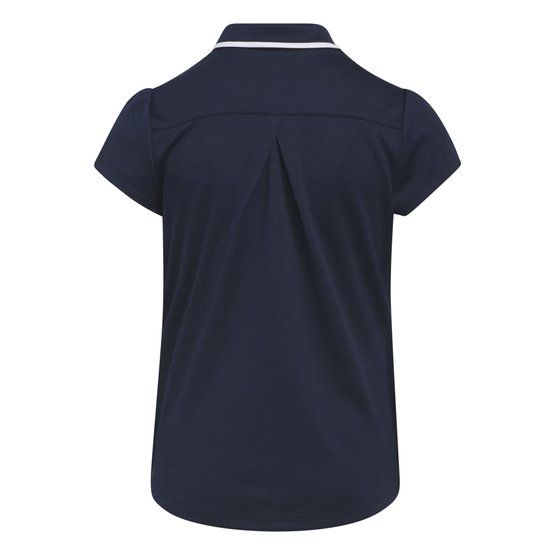 adidas GIRLS TEXTURED Halbarm Polo navy von Adidas