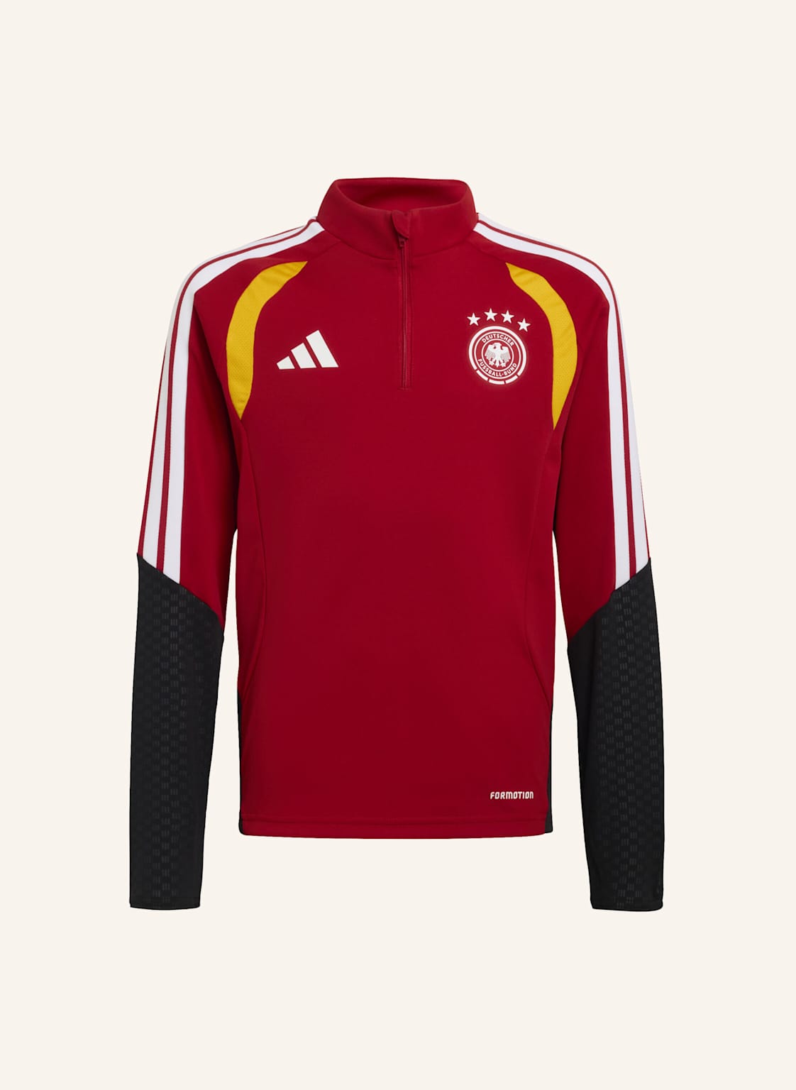 Adidas Germany 26 Tiro Kids Trainingsoberteil rot von Adidas