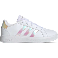 Adidas Grand Court Lifestyle Lace Tennis Kinder Sneaker - Weiß - Größe 35.5 - Netz/Synthetik von Adidas