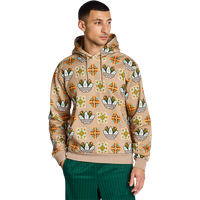 Adidas Graphics Herren Kapuzenpullover - Braun - Größe L - Baumwoll-Fleece von Adidas