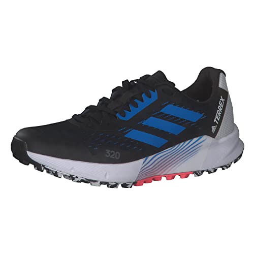 Adidas Herren Terrex Agravic Flow 2 Shoes-Low (Non Football), Core Black/Blue Rush/Turbo, 42 EU von Adidas