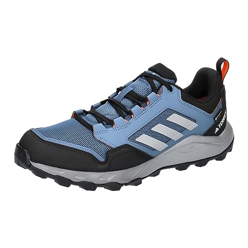 adidas Herren Tracerocker 2.0 Gore-TEX Trail Running Shoes Sneaker, core Black/Grey Three/Impact orange, 47 1/3 EU von adidas
