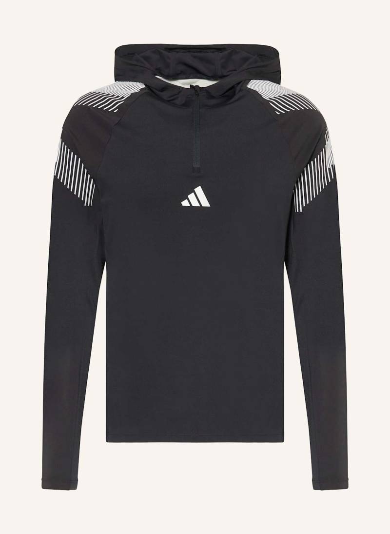Adidas Hoodie Pro Series Quarter Zip schwarz von Adidas
