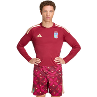 Adidas Italy 26 Home Goalkeeper Jersey Herren Trikots/Replikate - Rot - Größe XL - Poly Mesh von Adidas