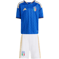 Adidas Italy 26 Home Set Kinder Trikots/Replikate - Blau - Größe 105 - 110 CM - Poly Mesh von Adidas