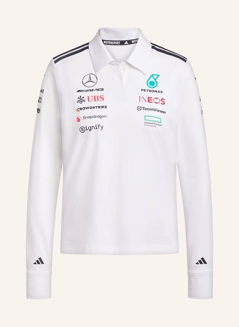 Adidas Jersey-Poloshirt Mercedes - Amg Petronas Formula One Team weiss von Adidas