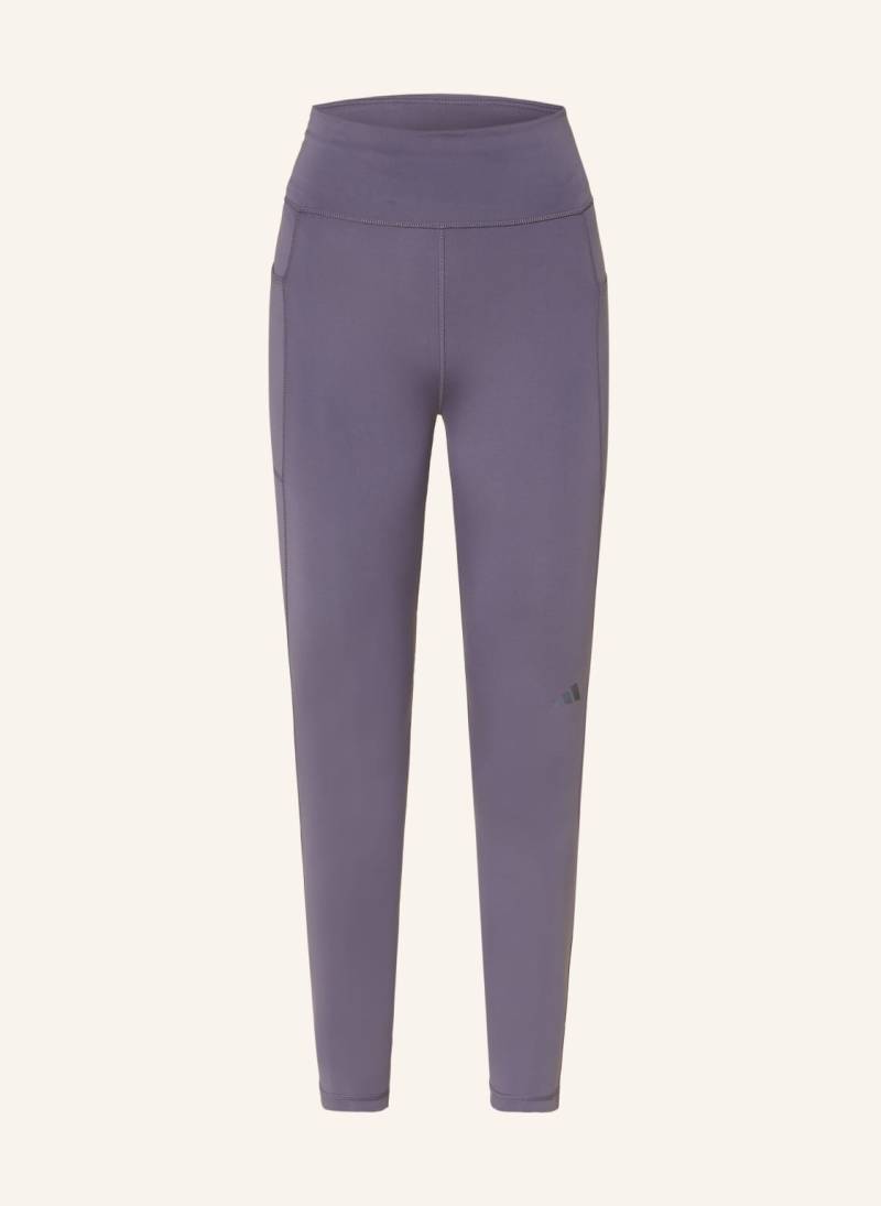 Adidas Lauf-Tights Own The Run lila von Adidas