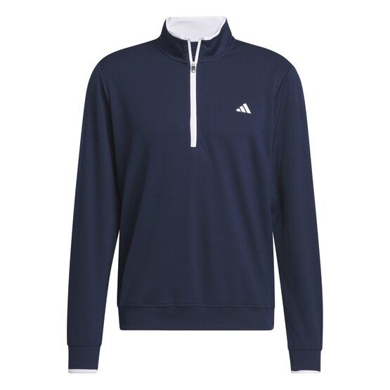 adidas Lightweight Half-Zip Top Stretch Unterzieher navy von Adidas