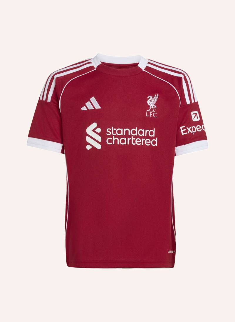 Adidas Liverpool Fc 25/26 Heimtrikot Kinder rot von Adidas