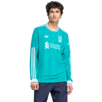 Adidas Liverpool Fc 25/26 Third Jersey Herren Trikots/Replikate - Grün - Größe XS - Poly Mesh von Adidas