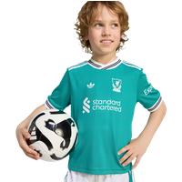 Adidas Liverpool Fc 25/26 Third Mini Kit Kinder Trikots/Replikate - Grün - Größe 105 - 110 CM - Poly Mesh von Adidas