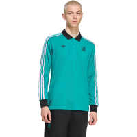 Adidas Liverpool Fc Terrace Icons Polo Shirt Herren Polohemden - Grün - Größe XXXL - Baumwoll-Jersey von Adidas