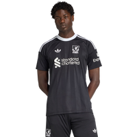 Adidas Liverpool Herren Trikots/Replikate - Schwarz - Größe M - Poly Jersey von Adidas