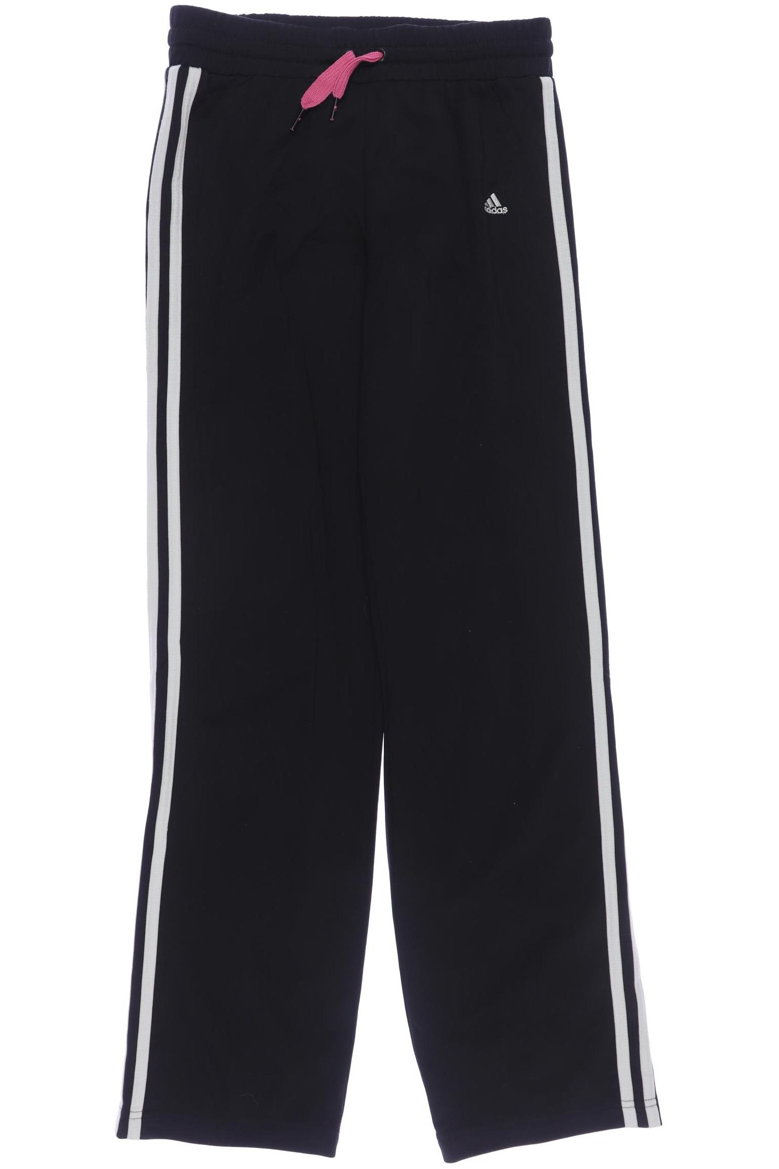 adidas Mädchen Stoffhose, schwarz von Adidas