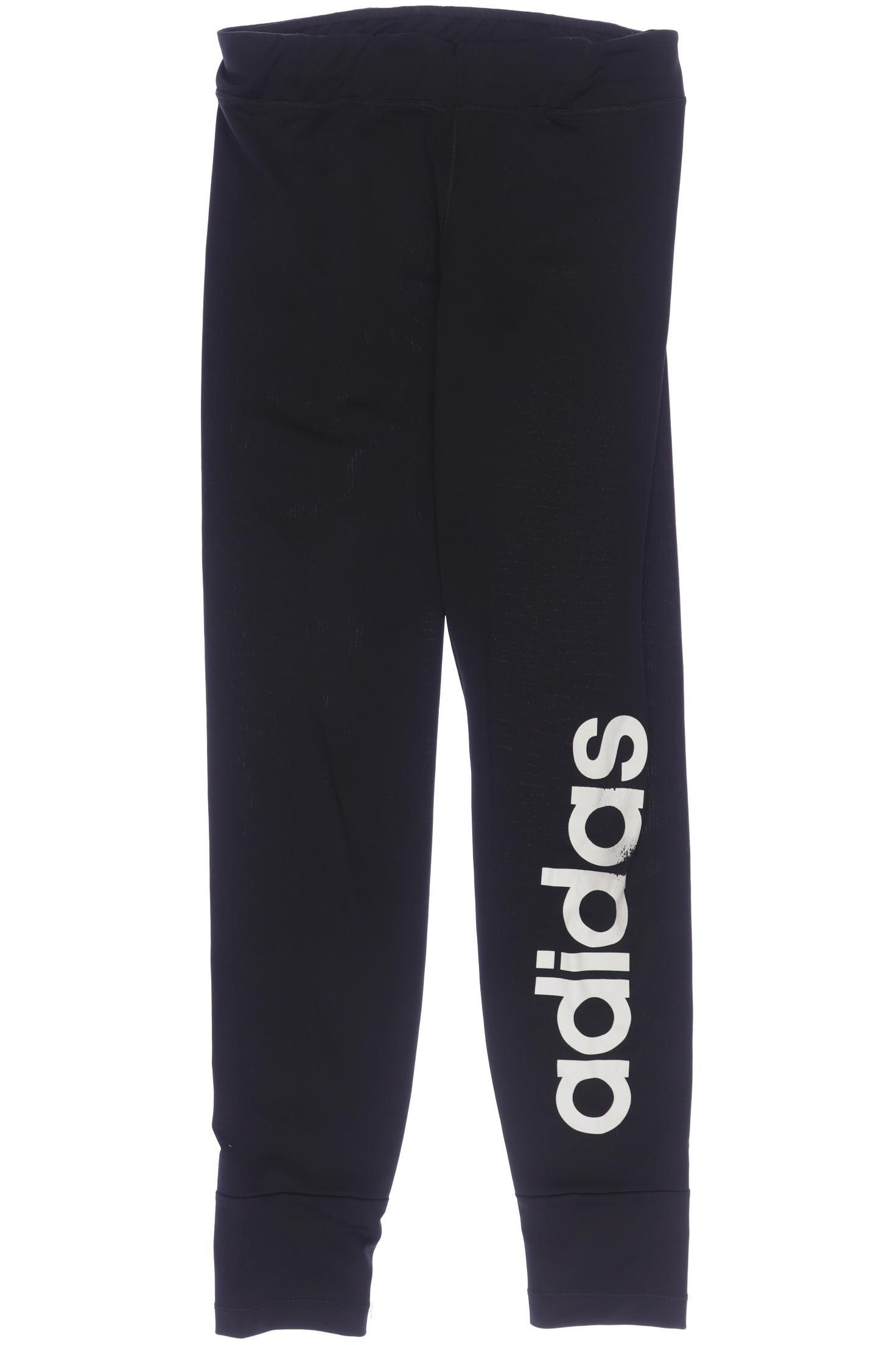 adidas Mädchen Stoffhose, schwarz von Adidas