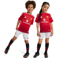 Adidas Manchester United 24/25 Home Kinder Trikots/Replikate - Rot - Größe 99 - 104 CM - Poly Mesh von Adidas