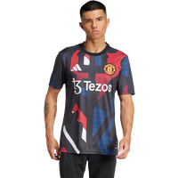 Adidas Manchester United 24/25 Pre-match Herren Trikots/Replikate - Schwarz - Größe: L - Poly Mesh - Foot Locker von Adidas