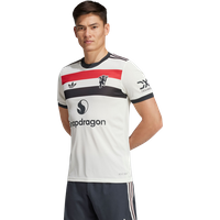 Adidas Manchester United 24/25 Third Herren Trikots/Replikate - Weiß - Größe XXL - Poly Mesh von Adidas