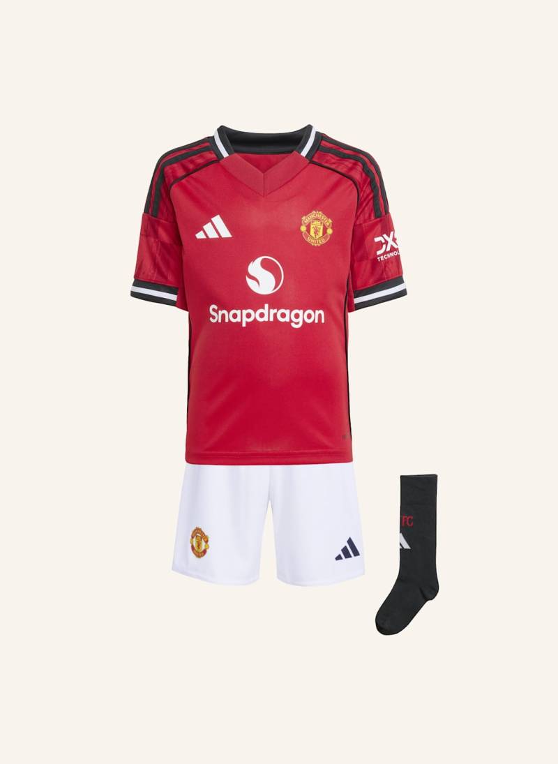 Adidas Manchester United 25/26 Heimtrikot Mini-Ausrüstung Kinder rot von Adidas