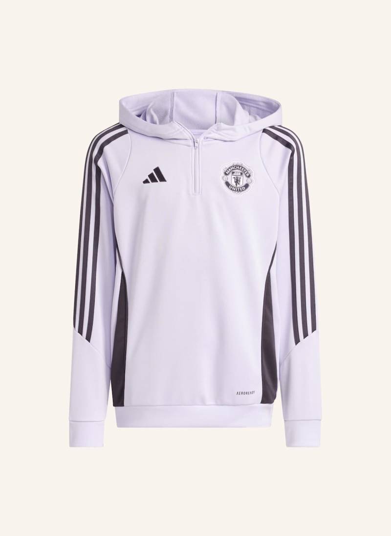 Adidas Manchester United Tiro 25 Competition Kids Trainingshoodie lila von Adidas