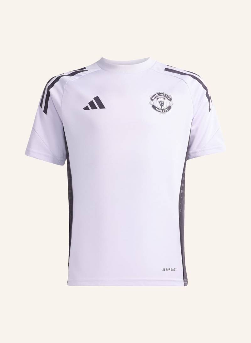 Adidas Manchester United Tiro 25 Competition Kids Trainingstrikot lila von Adidas