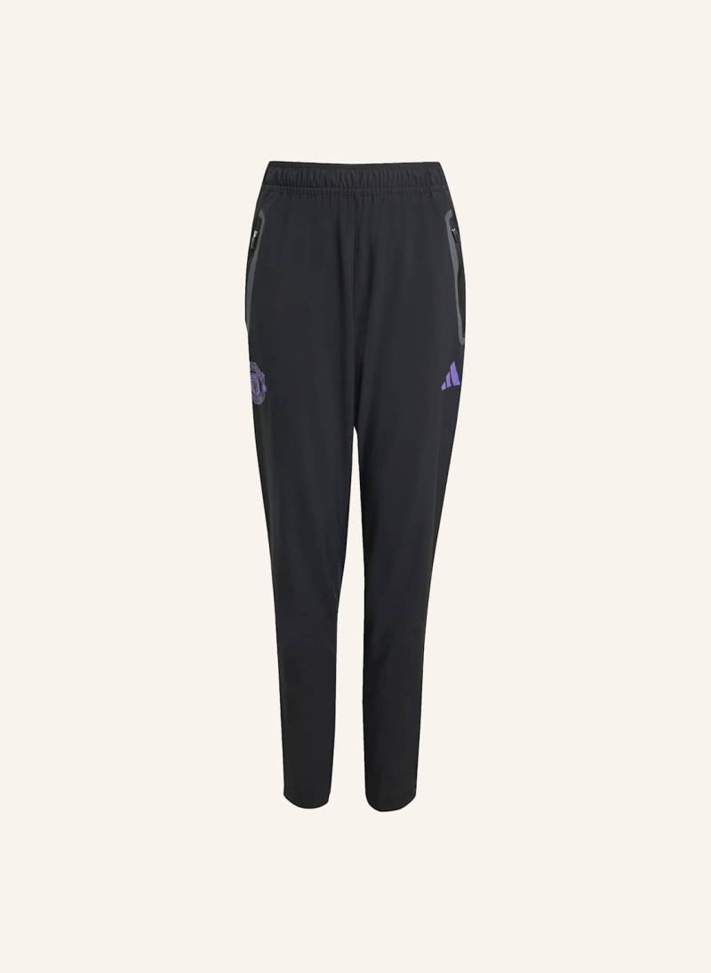 Adidas Manchester United Tiro 25 Competition Vis Tech Kids Travel Hose schwarz von Adidas