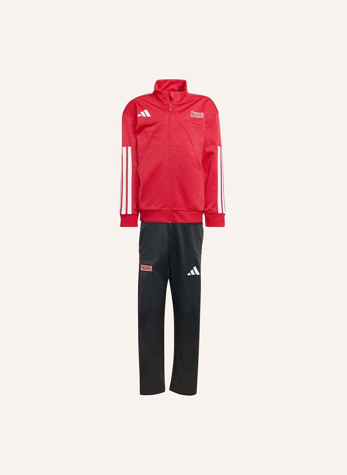 Adidas Marvel Spider-Man Trainingsanzug Kinder rot von Adidas