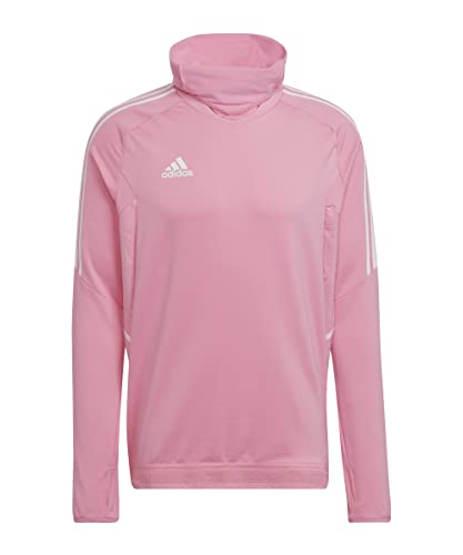 Adidas Men's CON22 PRO TOP Sweatshirt, semi pink Glow, L Adidas Men's CON22 PRO TOP Sweatshirt, semi pink Glow, L von adidas