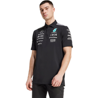 Adidas mercedes Herren Polohemden - Schwarz - Größe XXL - Poly Mesh Adidas mercedes Herren Polohemden - Schwarz - Größe XXL - Poly Mesh von Adidas