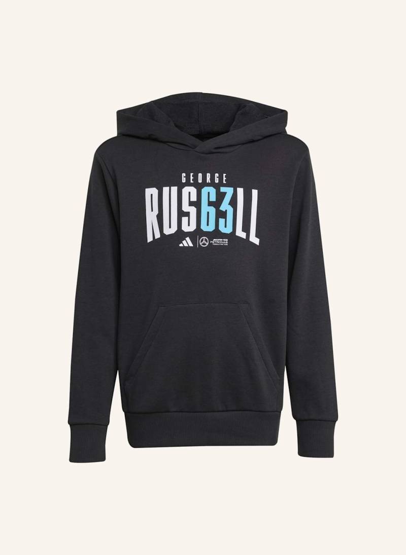 Adidas Mercedes - Amg Petronas Formula One Team George Russell Kids Hoodie schwarz von Adidas
