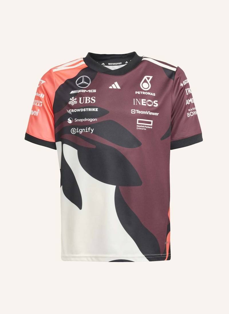 Adidas Mercedes - Amg Petronas Formula One Team Kids Summer Pack Driver Trikot Replica rot von Adidas
