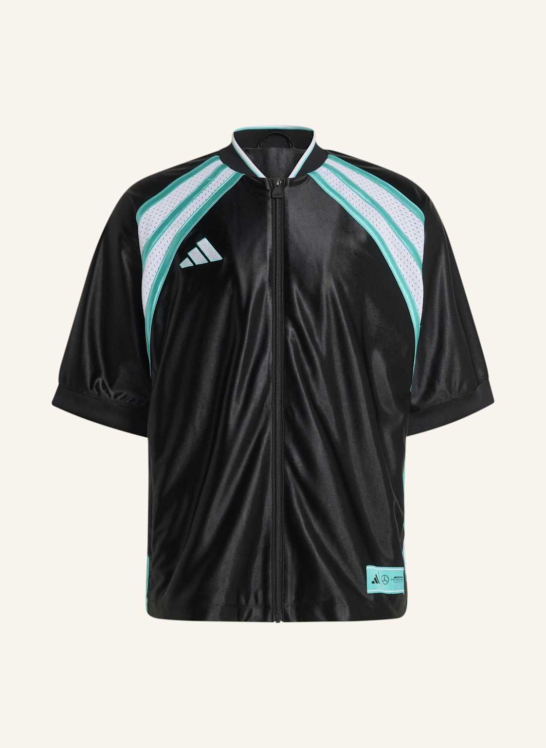 Adidas Mercedes – Amg Petronas Formula One Team Las Vegas Baseball Shirt Für Herren schwarz von Adidas