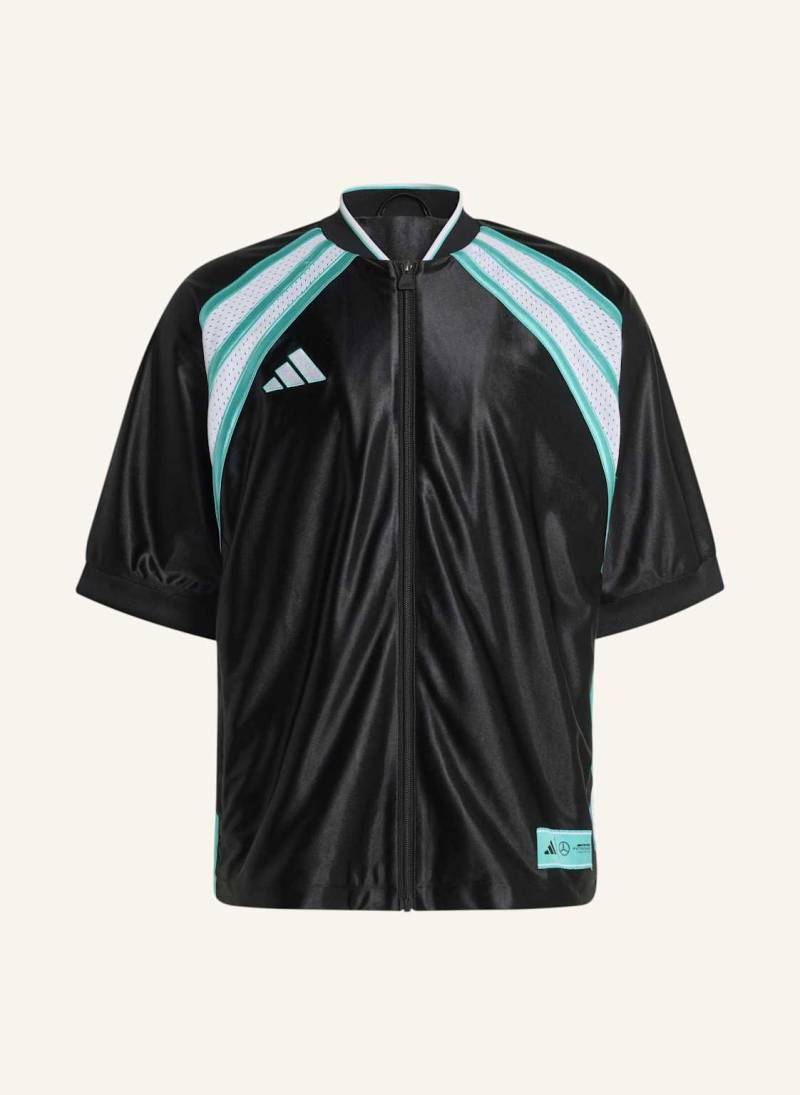 Adidas Mercedes – Amg Petronas Formula One Team Las Vegas Baseball Shirt Für Herren schwarz von Adidas