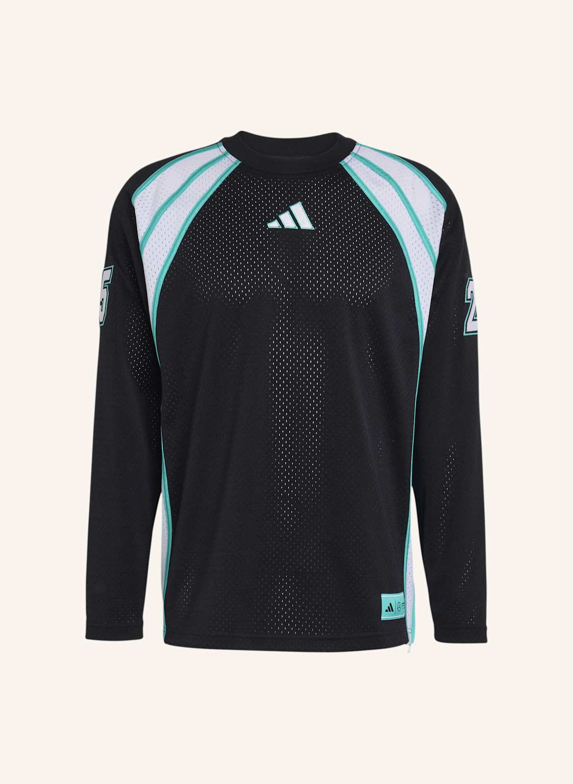 Adidas Mercedes - Amg Petronas Formula One Team Las Vegas Longsleeve Für Herren schwarz von Adidas