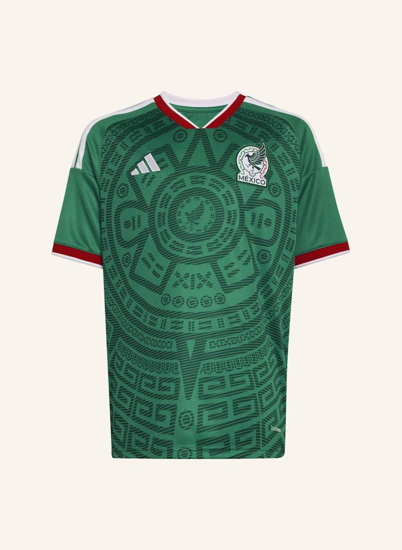Adidas Mexico 26 Home Kids Trikot gruen von Adidas