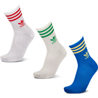 Adidas Mid Cut Crew 3 Pack Unisex Socken - Blau - Größe 40-42 von Adidas