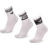 Adidas Mid Cut Crew 3 Pack Unisex Socken - Weiß - Größe 40-42 von Adidas