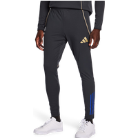 Adidas Olympic Lyon Herren Hosen - Grau - Größe L - Poly Fleece von Adidas