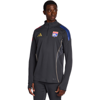 Adidas Olympic Lyon Herren Trainingsoberteile - Grau - Größe L - Poly Fleece Adidas Olympic Lyon Herren Trainingsoberteile - Grau - Größe L - Poly Fleece von Adidas