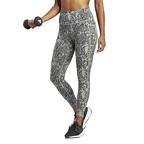 adidas Optime Stash Print 7/8 Leggings Tights Größe XS von adidas