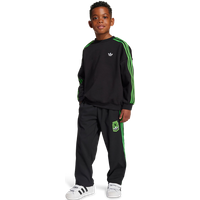 Adidas Orginals X Minecraft Kinder Trainingsanzüge - Schwarz - Größe 105 - 110 CM - Baumwoll-Jersey von Adidas
