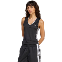 Adidas Originals Damen T-Shirts - Schwarz - Größe 36 - Poly Mesh von Adidas