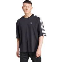 Adidas Oversize Herren T-Shirts - Grau - Größe S - Baumwoll-Jersey von Adidas
