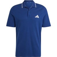 Adidas Piqué-Poloshirt aus Baumwolle mit Logo-Aufnäher, Regular Fit von Adidas