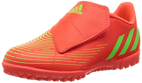 Adidas Predator Edge.4 Vel Tf J Sneaker, Solar Red Solar Green Core Black, 33 EU von adidas