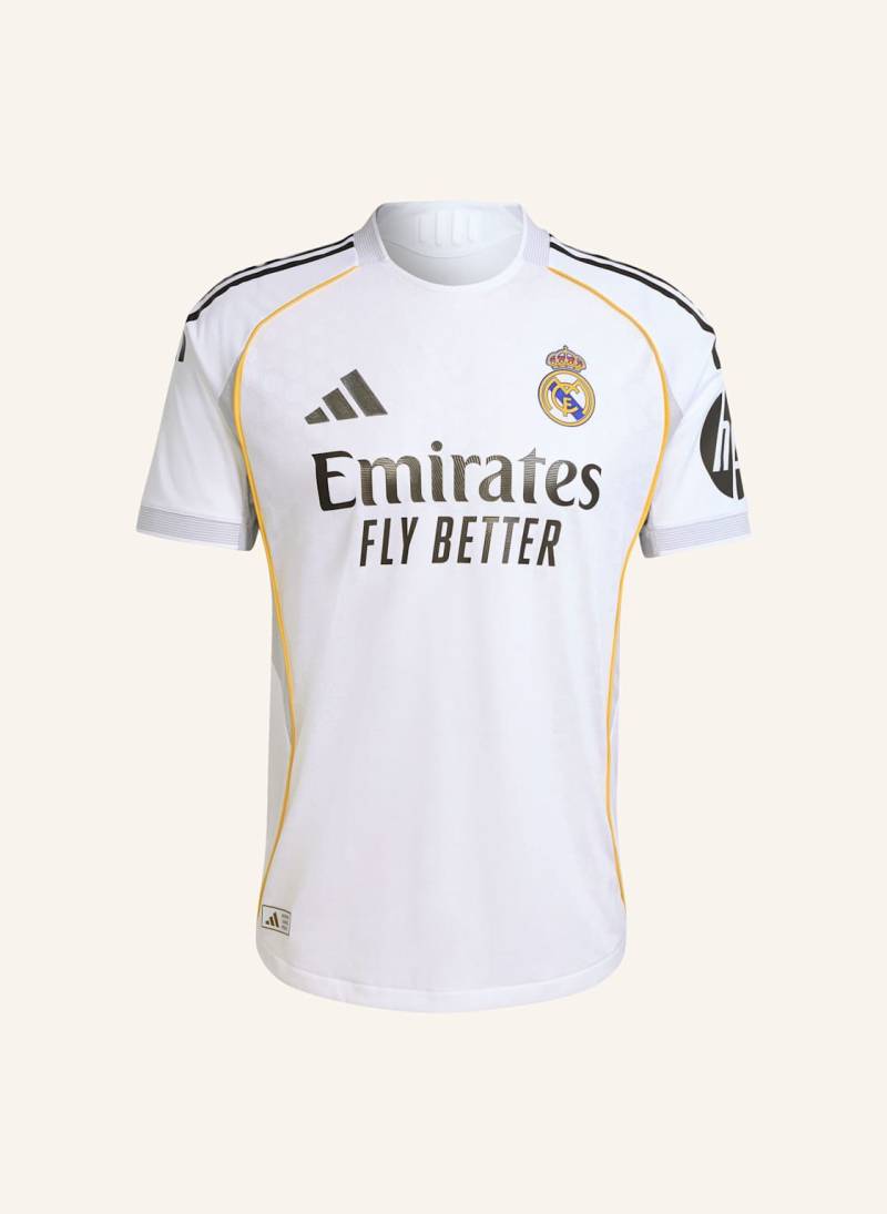 Adidas Real Madrid 25/26 Heimtrikot Authentic Jersey weiss Adidas Real Madrid 25/26 Heimtrikot Authentic Jersey weiss von Adidas