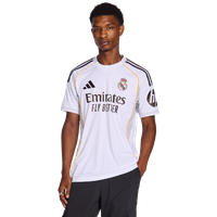 Adidas Real Madrid Herren Trikots/Replikate - Weiß - Größe XL - Poly Jersey von Adidas